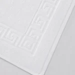 02 Greek Key Border Hotel Bath Mat 02