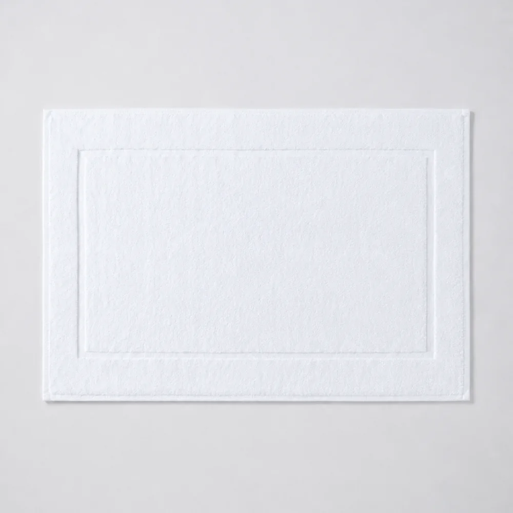 Hilton Frame Jacquard Hotel Bath Mat