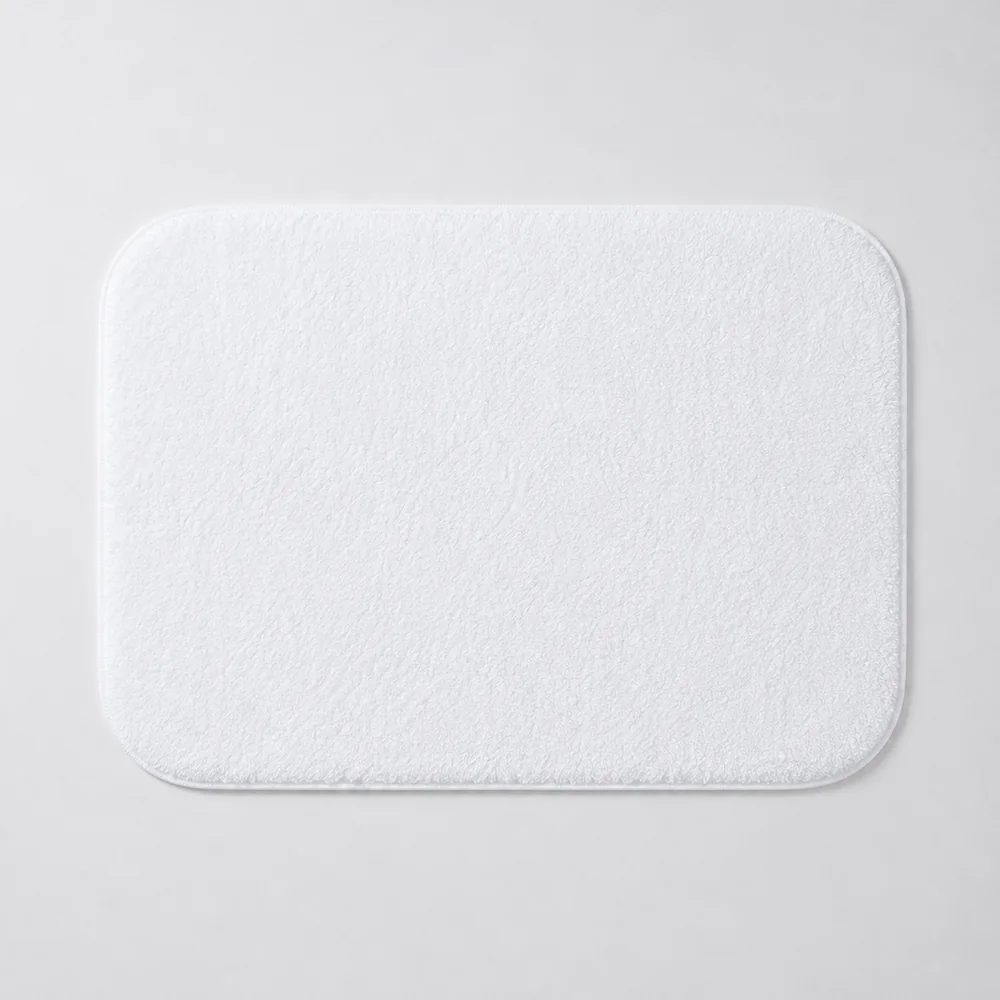 Rounded Corner Non Slip Hotel Bath Mat