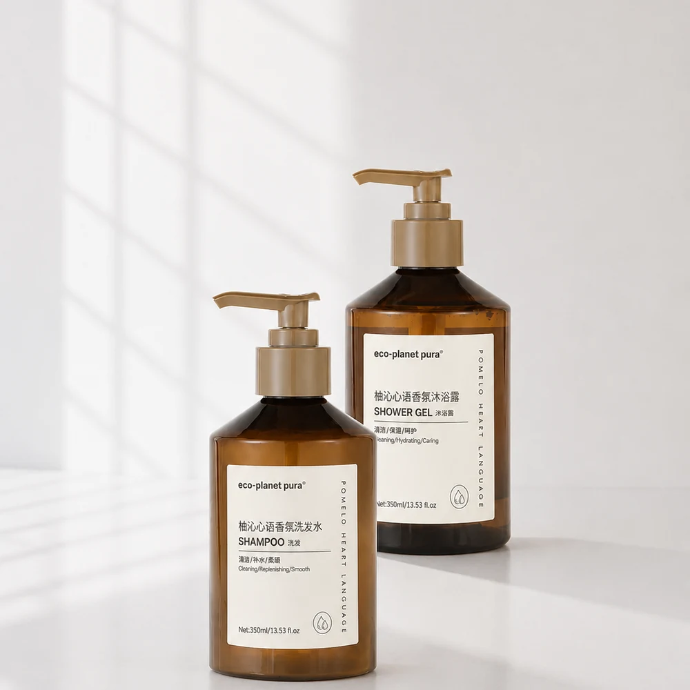 Amber Pomelo Eco Hotel Toiletries Collection
