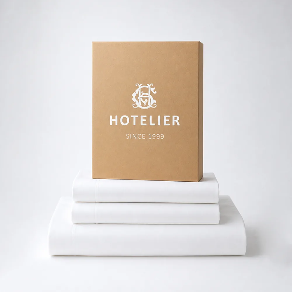 Customized packaging for hospitality linen supply