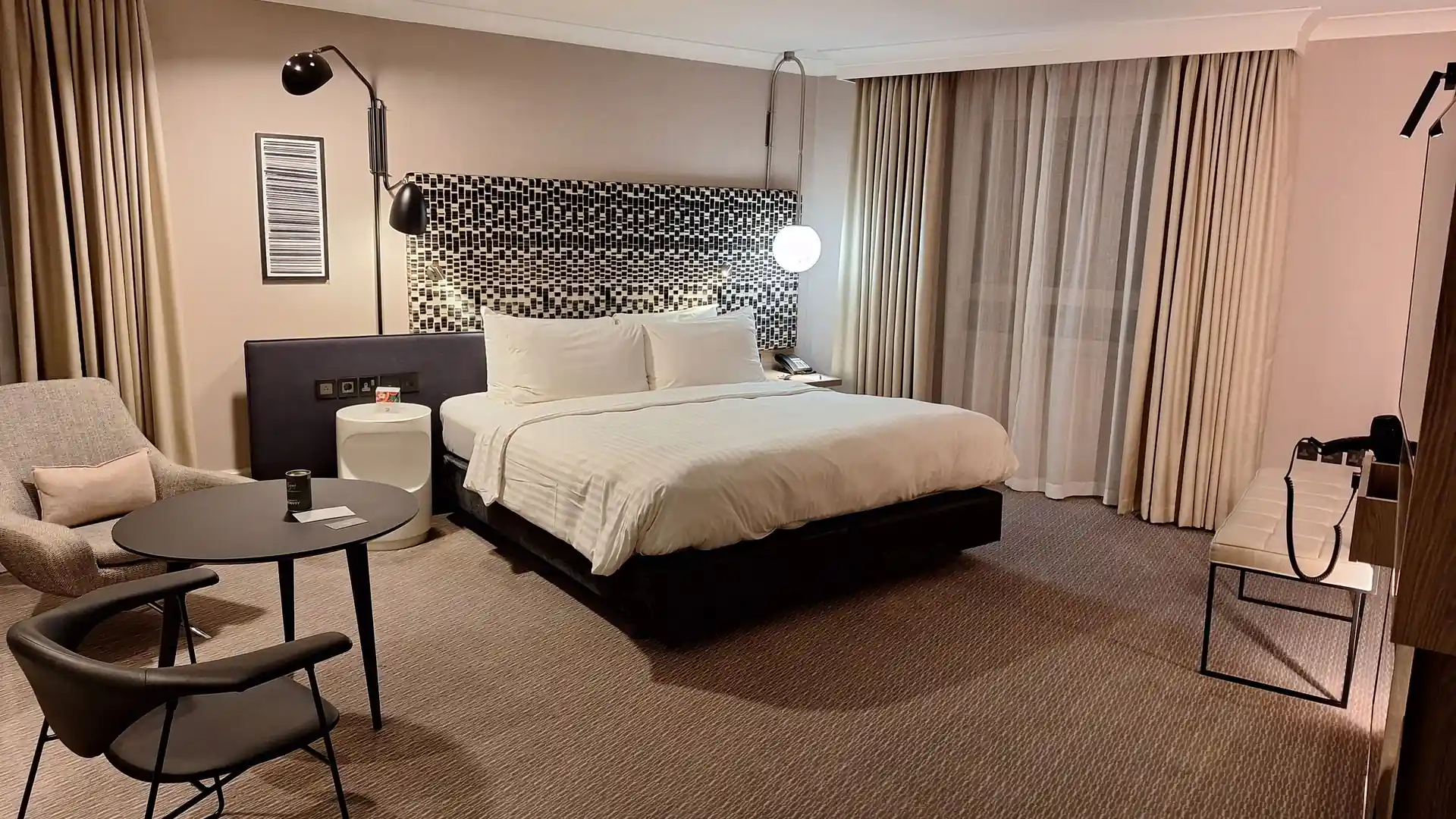 Hotel bath linen supply including towels and robes
