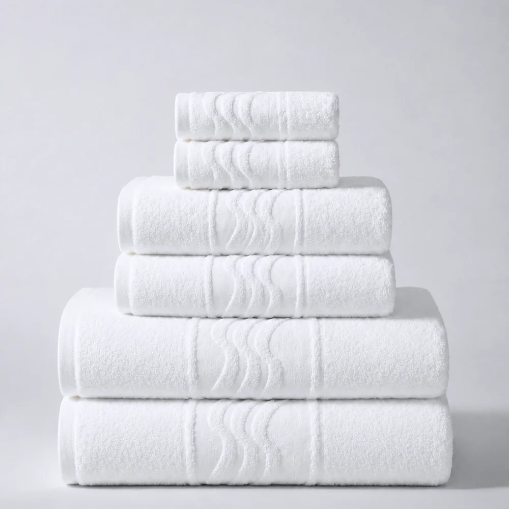 IHG Wave Jacquard Hotel Towel