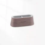 Ivory Walnut Contemporary Hotel Room Accessories Collection 08