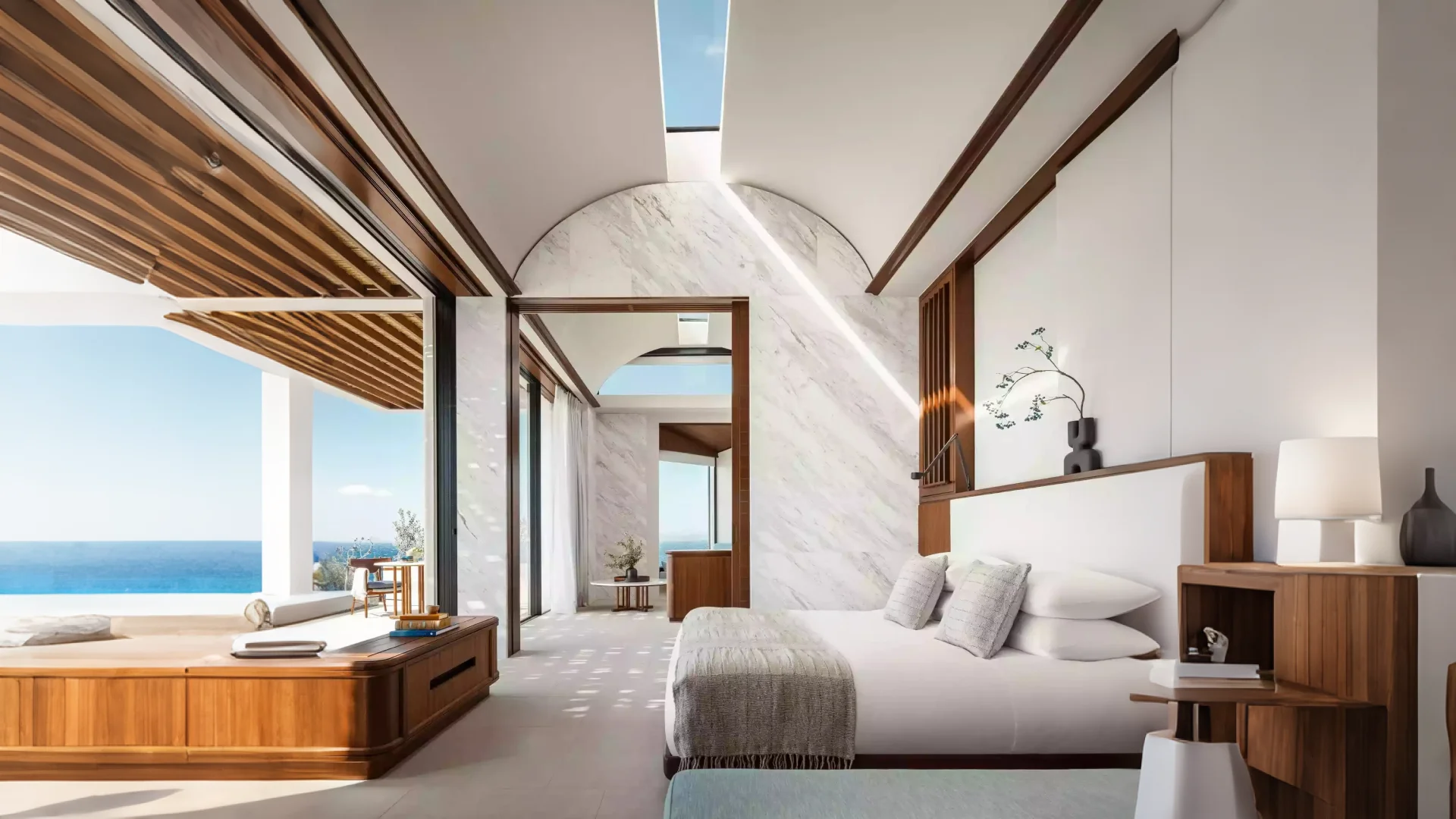 Luxury hotel interior