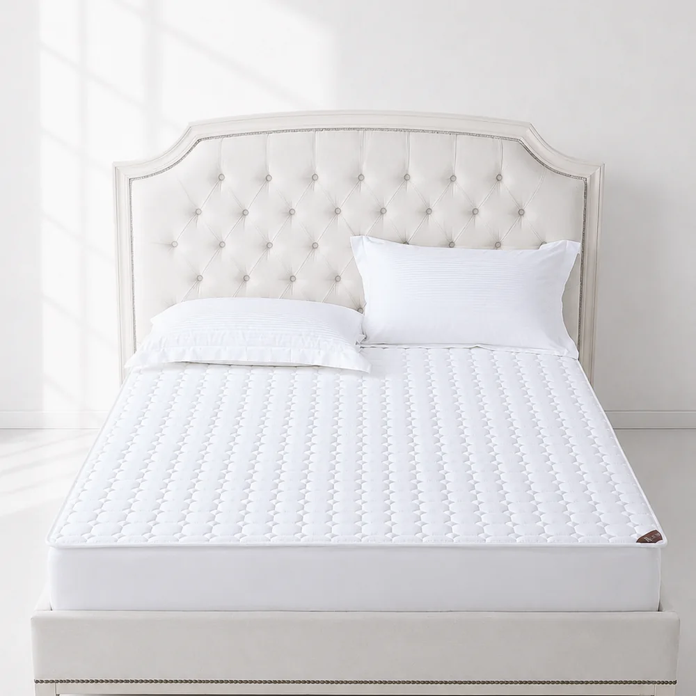 Medium Loft Box Quilted Mattress Pad