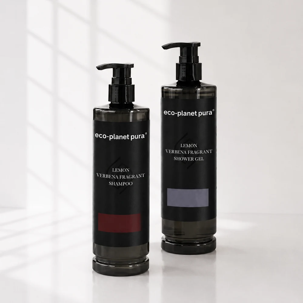 Noir Verbena Eco Hotel Toiletries Collection