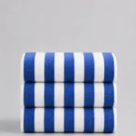 Standard Blue Stripe Beach Towel 01