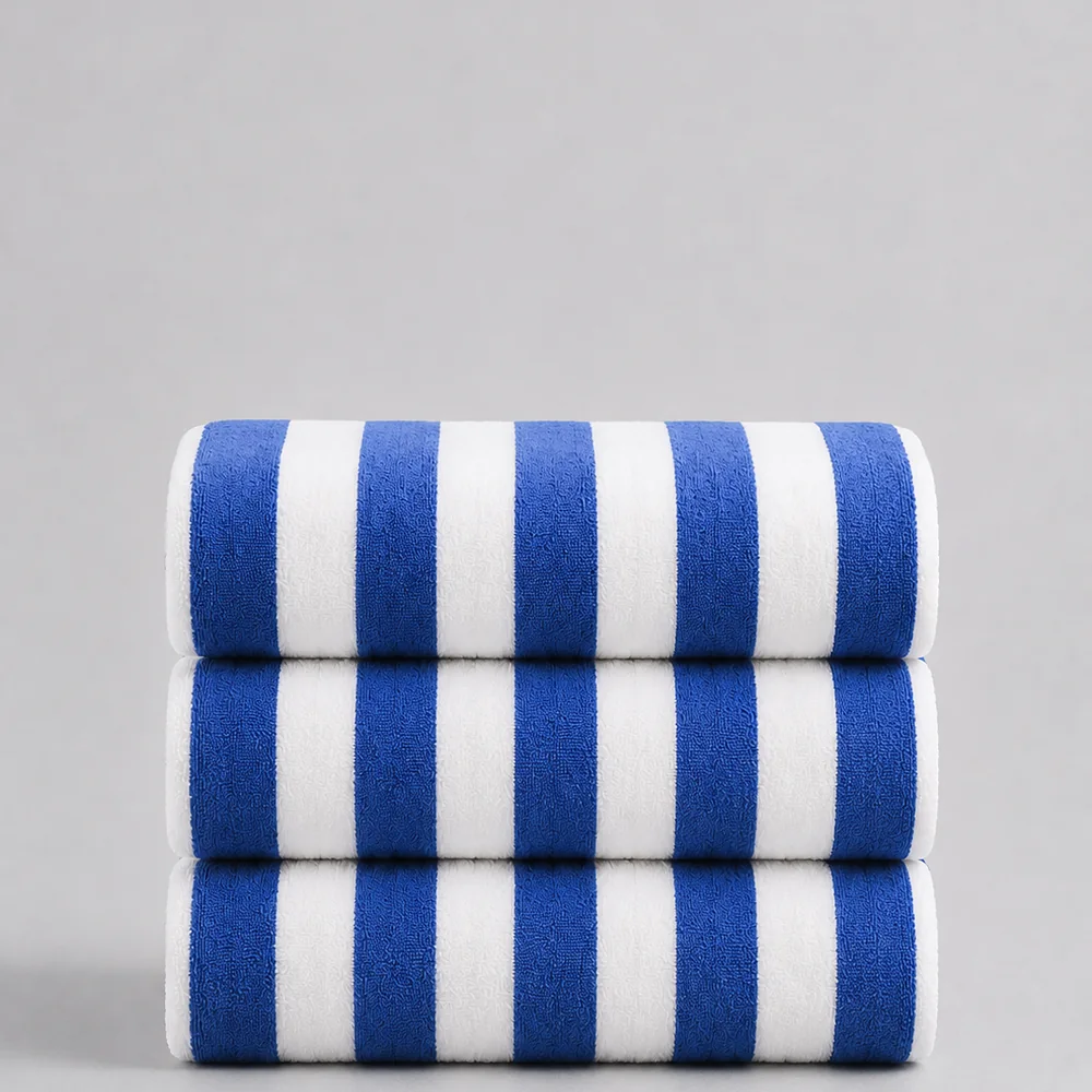 Standard Blue Stripe Beach Towel