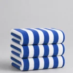 Standard Blue Stripe Beach Towel 03