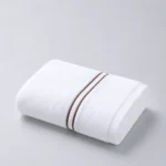 Venice Luxury Double Stripe Border Hotel Towel 02