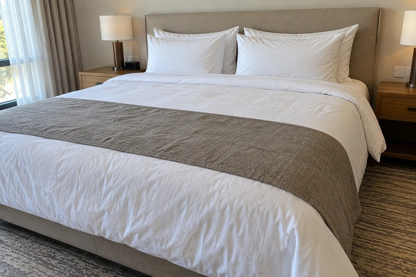 types of 5 star hotel bedding and protective layers