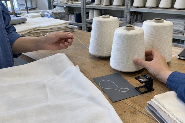 best quality bed linen yarn count and two-ply cotton construction