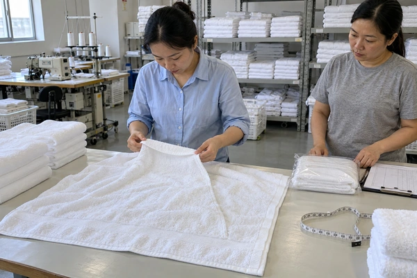 5 star hotel towel supplier quality inspection